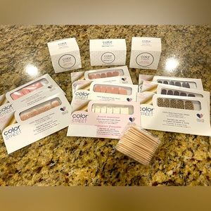 Color Street LOT of Nail Strips & Supplies - NWT